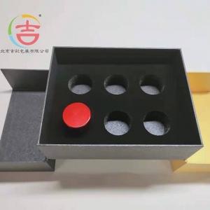 抽拉式小板凳茶葉包裝盒--小罐